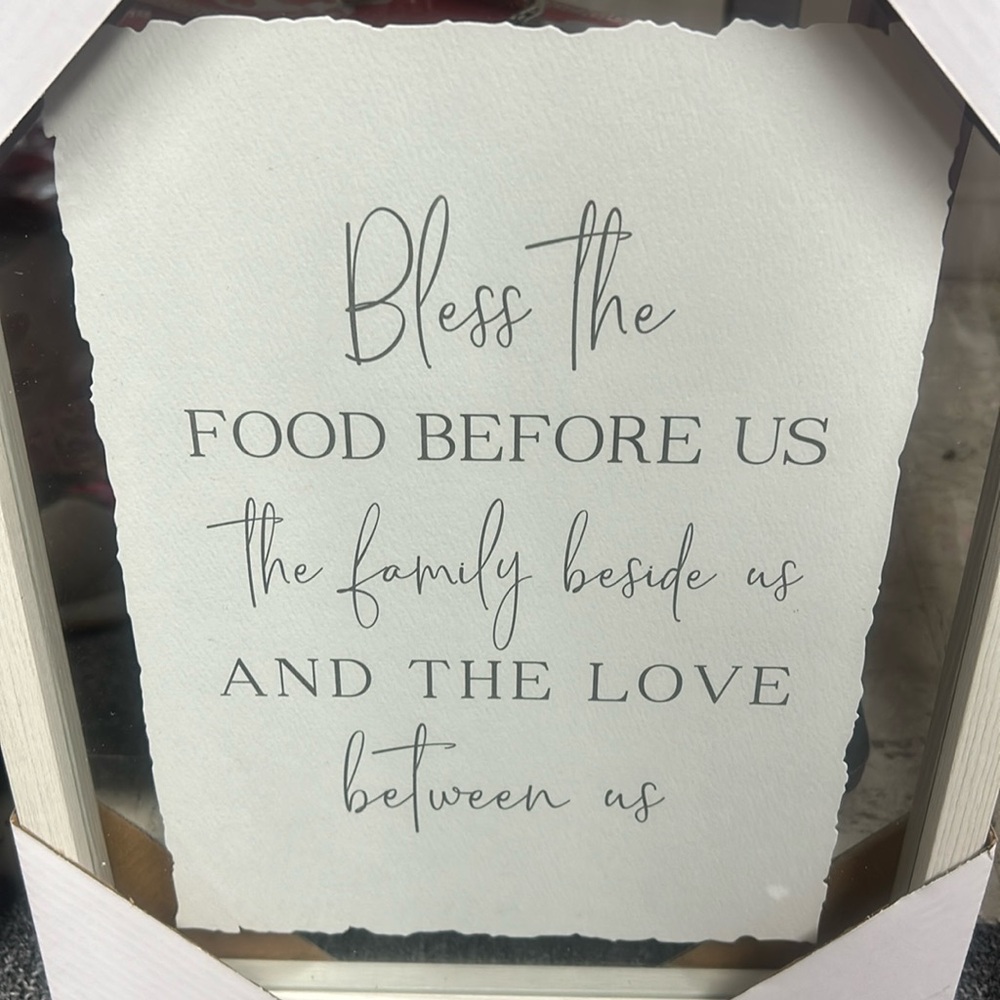 Inspirational blessing sign